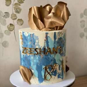 Personalised Acrylic Letters Name and Age Cake Charms | Multiple Colour Options