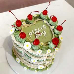 Personalised Acrylic Bento Cake Charm | Multiple Colour Options