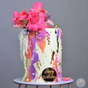 Personalised Acrylic Cake Discs/Cupcake Toppers/Tags | Multiple Sizes, Colours & Fonts
