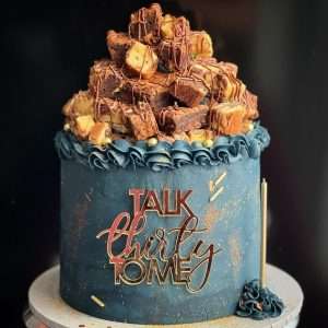 Acrylic Talk Thirty To Me Cake Topper/Charm | Multiple Colour Options