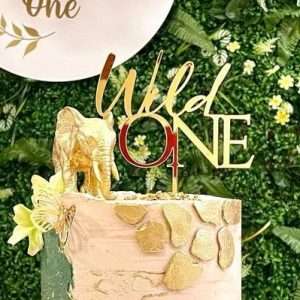 Wild One Cake Topper/Charm | Multiple Colour Options