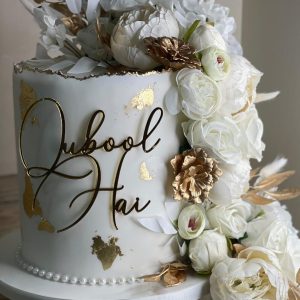 Qubool Hai Cake Topper/Charm | Multiple Colour Options