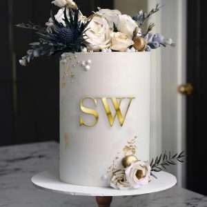 Personalised Acrylic Cake Letters | Multiple Font & Colour Options
