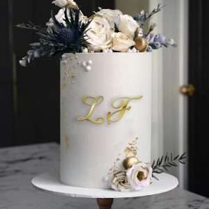 Personalised Acrylic Cake Letters | Multiple Font & Colour Options